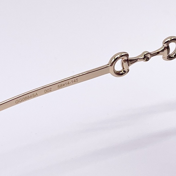 NEW GUCCI GG0884SA 002 HAVANA BROWN SQUARE GUCCI SUNGLASSES - Picture 11 of 14